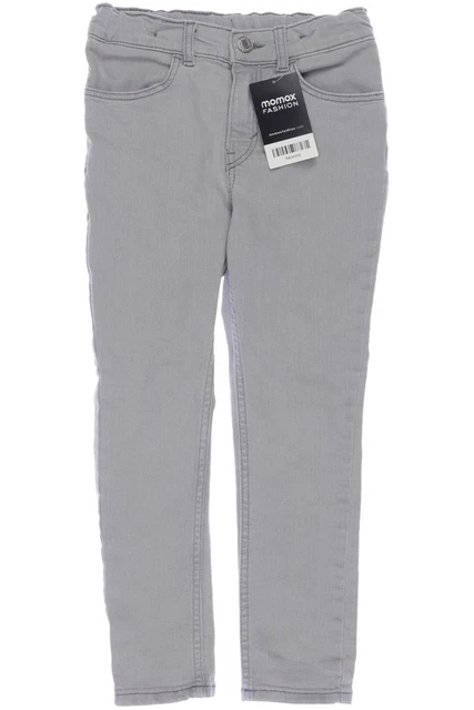 H&M jeans ragazzi pantaloni denim taglia EU 116 elastan cotone grigio #54rimhd