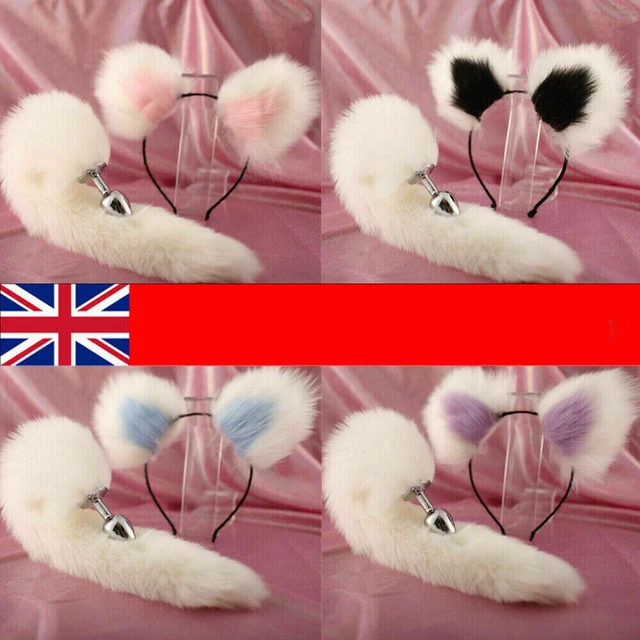 SEXY FOX FUR Butt Anal Tail Plug Plush Funny Romance Game Cosplay Toy Adult  Lady 11.87 - PicClick UK