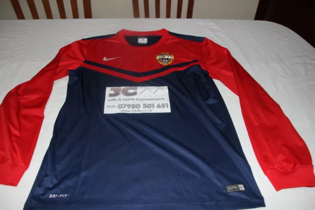 Camiseta De Futbol Del Cska De Moscu Moskva Marca Nike Talla M Del Nº 9 Shirt