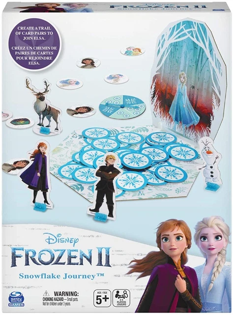 NEUF DISNEY LA Reine des Neiges 2 Flocon de Neige Voyage Jeu - Anglais ...
