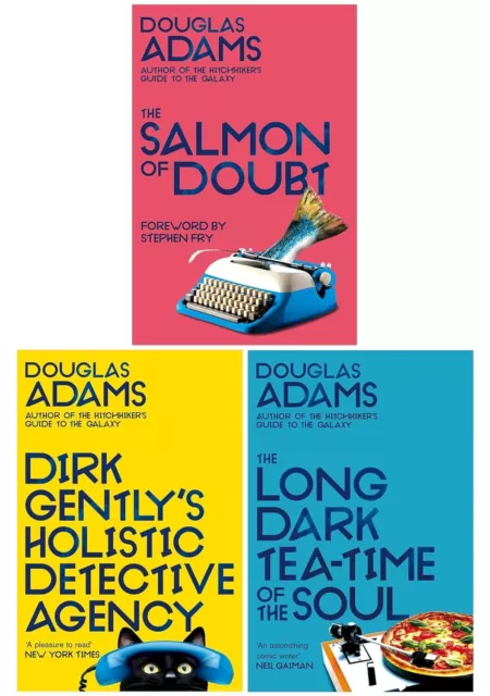 Dirk Gently Series 3 Books Collection Set (Dirk Gentlys Holistic Detective Agen
