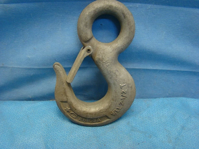 Slip Eye Hook Latch 2-1/2 Ton WLL Sling USA Made NEW C28