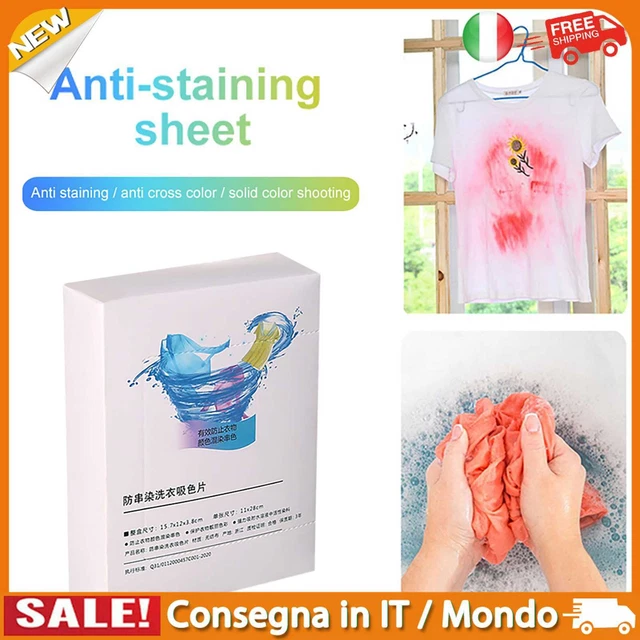IT Washing Machine Anti Staining Laundry Paper for Clothes Cleaning Tools (24pcs