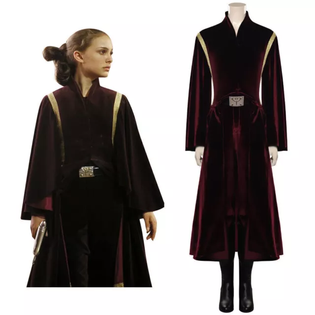 2024 Karneval Star Wars Padme Amidala Cosplay Costume Outfits Carnival Suit Neu