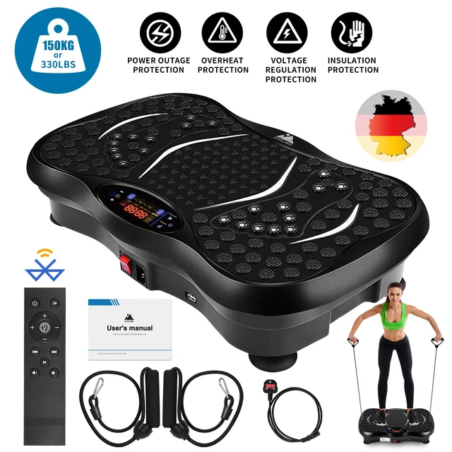 3D VIBRATIONSPLATTE VIBRATIONSGERÄT Vibrationstrainer Heimtrainer Vibro