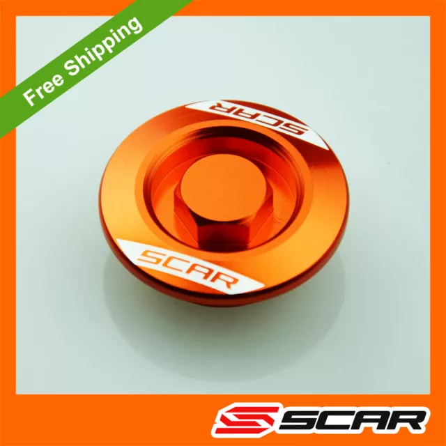 Zündabdeckung Stecker Ktm Sxf Sx-F Xcf Excf Exc-F 250 350 450 505 Orange Narbe