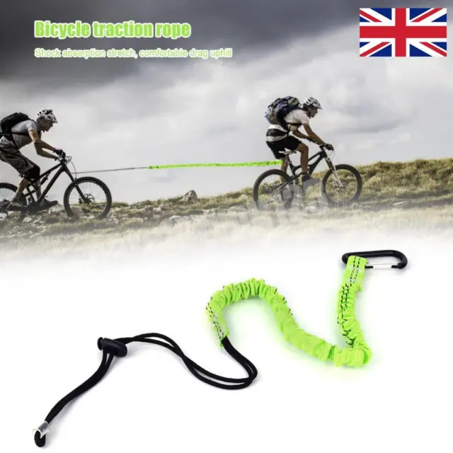 Bicycle Towing Strap Bicycle Traction Rope Retractable Outdoor Bike Towing  Gear