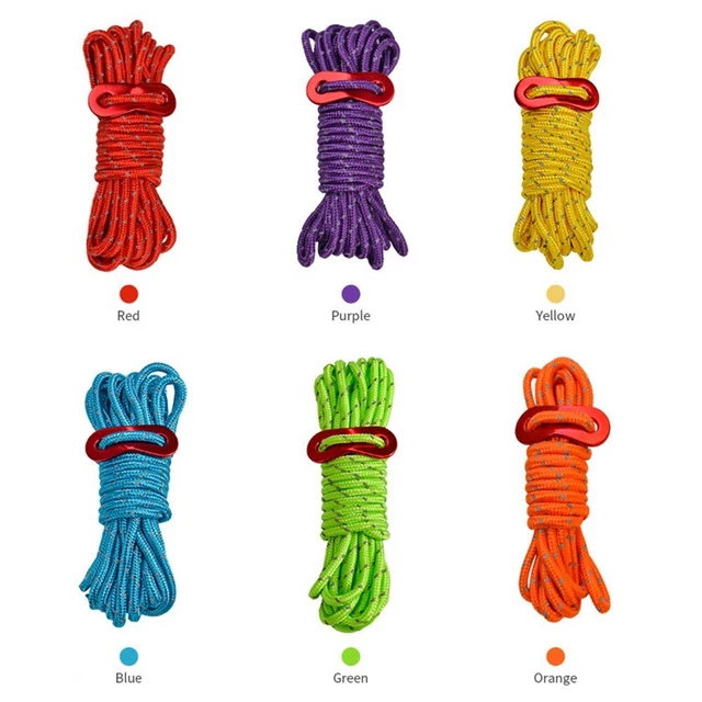 Lot De 10 Boucles Ajustables Pour Corde De Tente - Anti-dérapantes, En Alliage D'aluminium - Taille S Ou L - Pour Camping, Randonnée, Abri De Jardin - 2