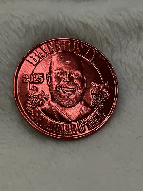 2025 NEW ORLEANS Mardi Gras Krewe of Bacchus Shaquille O’Neil Doubloon £4.66 PicClick UK
