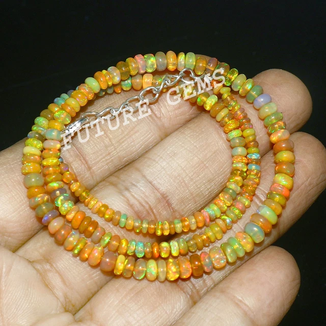 Opal Beads Welo Opal Fire Opal Rainbow Opal Precious Opal Opal Stone  NP-4302