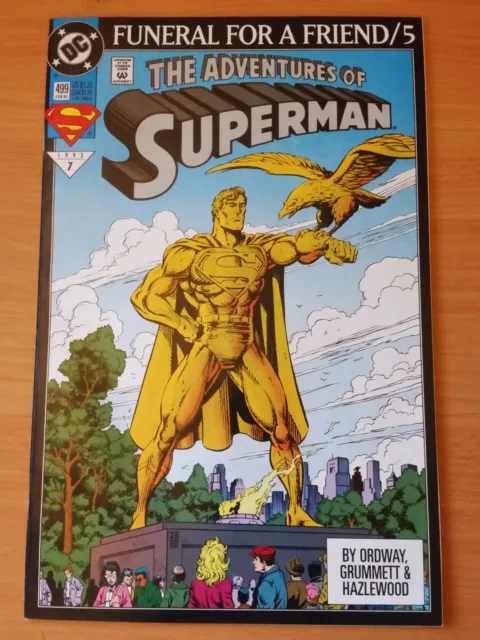 Adventures of Superman #499 ~ NEAR MINT NM ~ 1993 DC COMICS