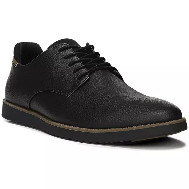 DR. SCHOLL'S SHOES Mens Sync Black Lace-Up Oxfords Shoes 9.5 Wide (E ...