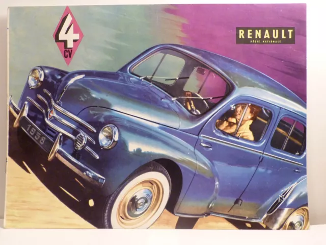 Catalogue Publicitaire  Renault 4 Cv