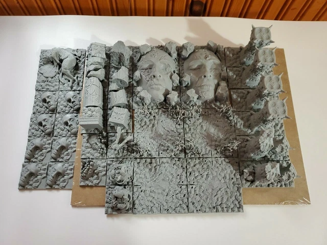 KINGDOM DEATH MONSTER 3D Printed Terrain Set, board game, 30 pieces ...