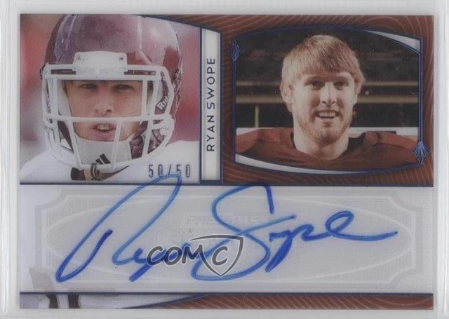 2013 Press Pass Showcase Blue /50 Ryan Swope #SC-RS Rookie Auto RC