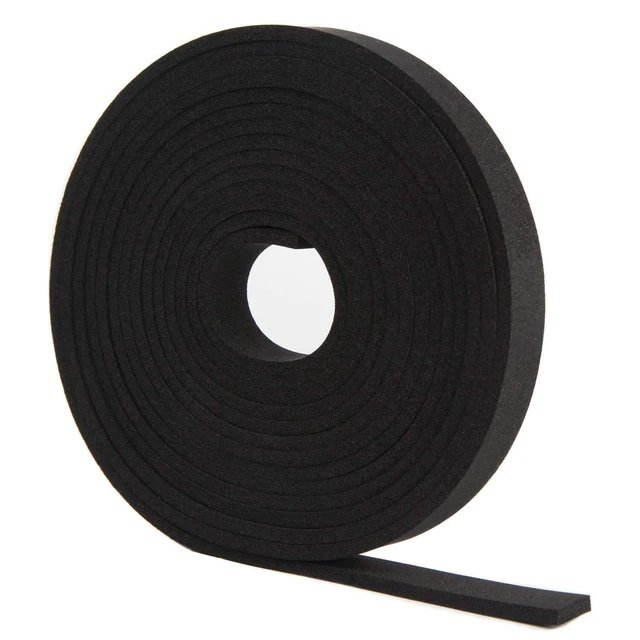 Neoprene Foam Strip Roll by , 1&quote; Wide x 10' Long x 1/16&quote; ...
