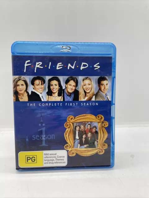 FRIENDS : SEASON 1 (Blu-ray, 1994) Reg B Free Postage Australian