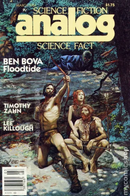Analog Science Fiction/Science Fact Vol. 104 #3 VG 4.0 1984 Stock Image