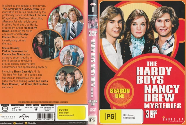 THE HARDY BOYS Nancy Drew Mysteries Season One (1) & Two (2) DVD