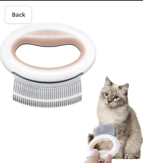 Pet Dog Cat Hair Remover Soft Comb Grooming Massage Deshedding Cleaning Brush