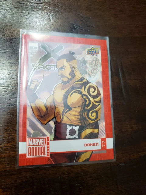 DAKEN / Marvel Annual 2020-21 (UD 2022) BASE Trading Card #77