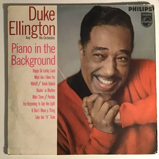 DUKE ELLINGTON Piano In The Background  1950s UK Philips Jazz LP