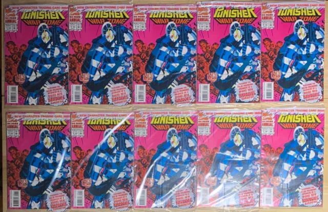 10x Lot: Punisher War Zone Annual #1 NM :: 1st App Phalanx :: Marvel Comics 1993