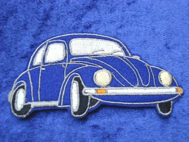 Volkswagen VW Maggiolino Toppa/Adesivo / Toppa Fronte Destra Blu