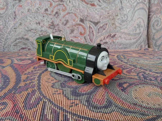 Thomas And Friends Tank Engine Emily Motorized Green Tested Trackmaster 2013