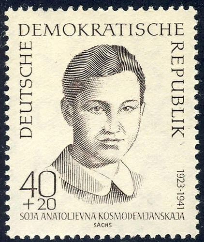 885 ANTIFASCHISTEN KOSMODEMJANSKAJA 40 20 Pf EUR 1 00 PicClick DE