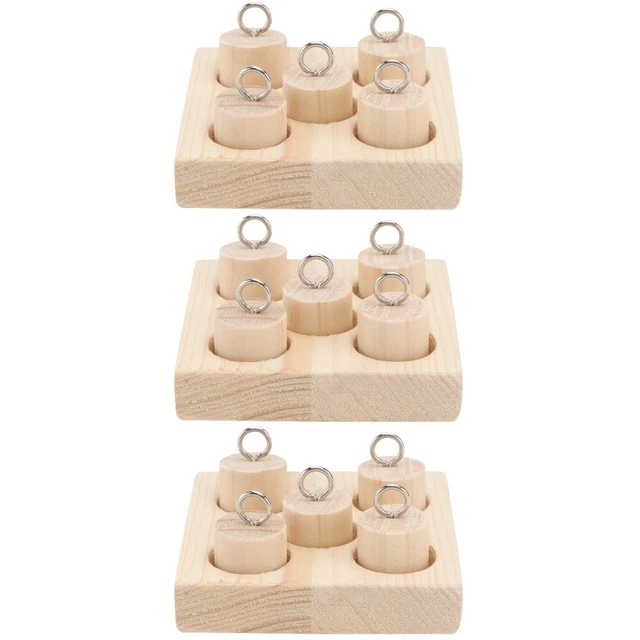 3 Sets Vogel Käfig Spielzeug Vogel Ausbildung Spielzeug Vogel Biss Spielzeug