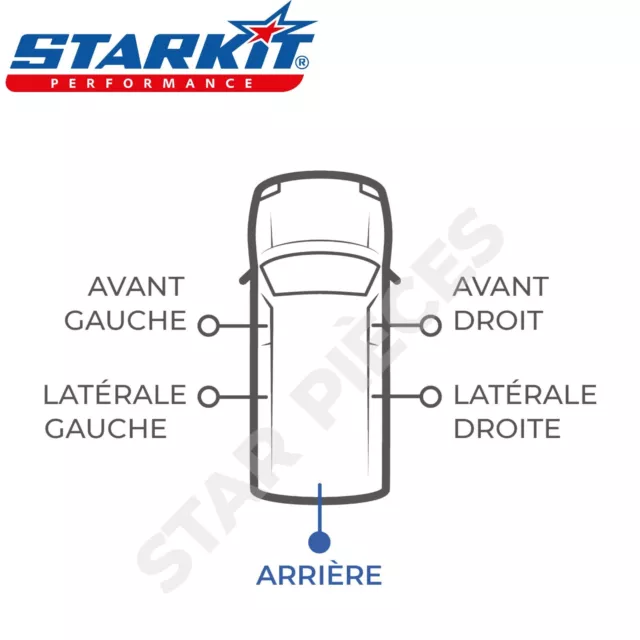 Poignée intérieure porte arrière CITROËN JUMPER PEUGEOT BOXER FIAT DUCATO >2006 2