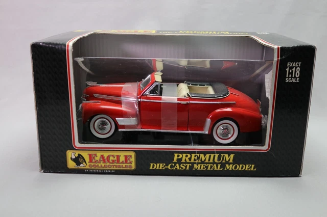 Chevrolet Deluxe Coupé 1941 – Universal Hobbies Eagle Collectibles 1/18 Noire, Ref 4362