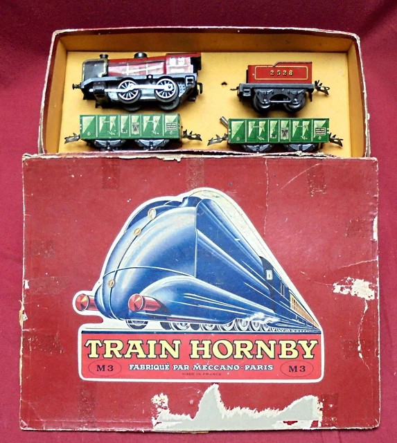JOUET ANCIEN SERIE Hornby Meccano Paris Train Rail Dans Sa Boite EUR 14