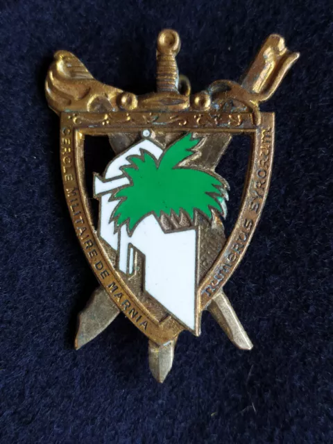 Insigne du cercle militaire de Marnia en Algérie