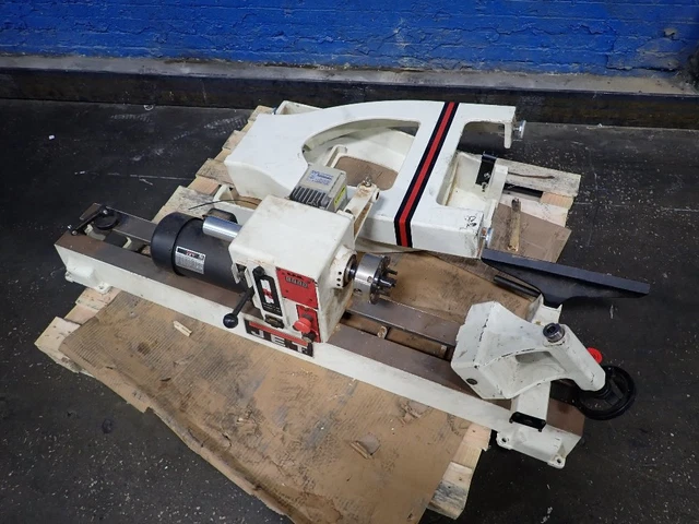 EUC-JET JWL-1642EVS VARIABLE SPEED LATHE 16" x 42" 05231410007
