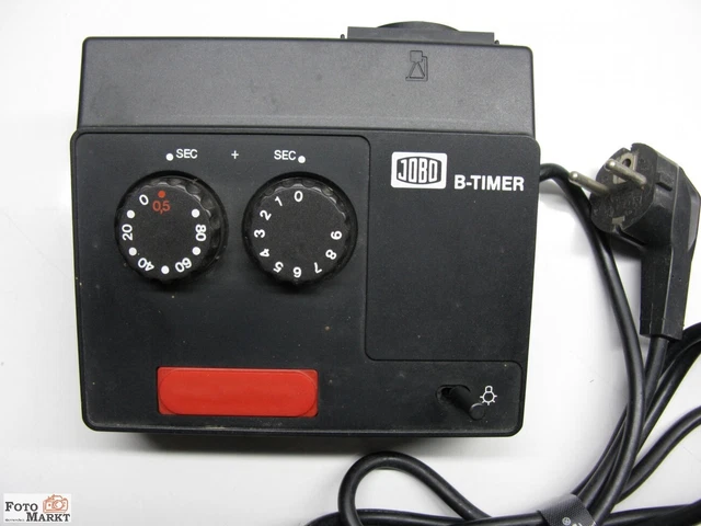 Jobo B-Timer Contador de Tiempo Exposición Tipo 6100 para Ampliación Laboratorio