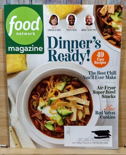 FOOD NETWORK MAGAZINE FEB/MARCH 2024 Dinner's Ready! 49 Easy Recipes 3