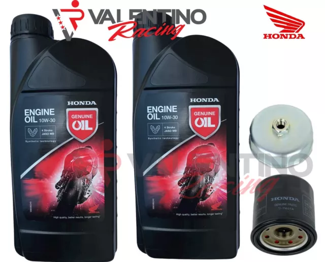 Kit Tagliando Scooter Olio + Filtro Olio Con Chiave Original Honda Nss 350 Forza