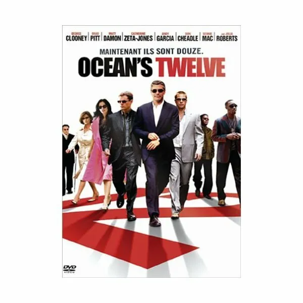 DVD - Ocean's Twelve - Matt Damon, Andy Garcia, Brad Pitt, Julia Roberts, Cather