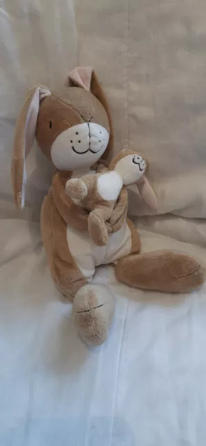 Guess How Much I Love You Rabbit Musical Lullaby Wind Up Baby Plush Excellent