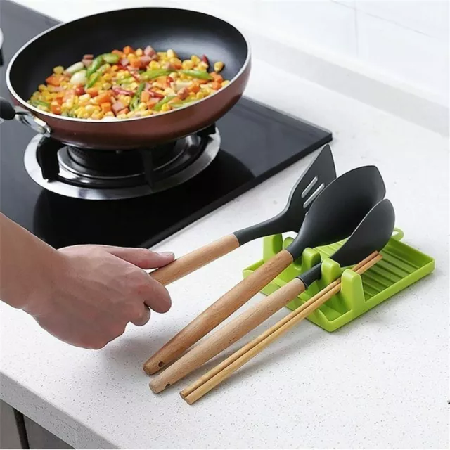 Plastic Pots Cover Rack Spoon Rest Pot Lid Holder  Cookware Storage
