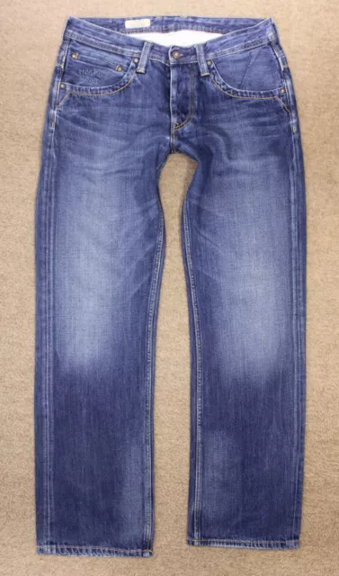 Herren Jeans PEPE JEANS Jeanius Comfort Fit W32 L32 100% BAUMWOLLE l095