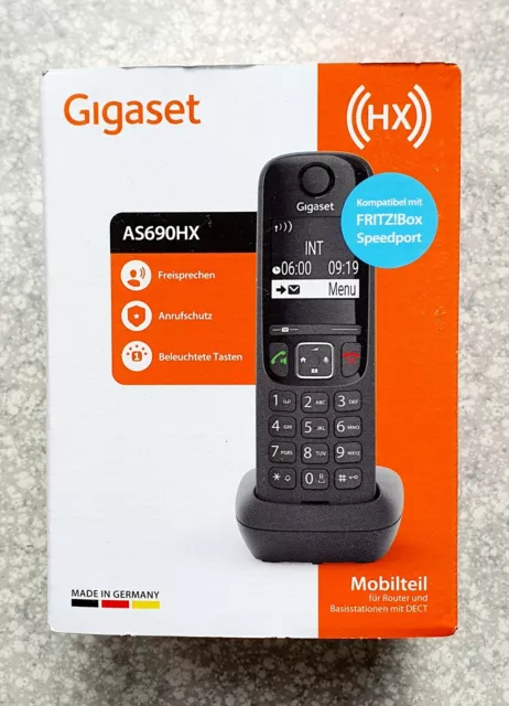 Gigaset AS690 - Téléphone sans fil - S30852-H2816-N101