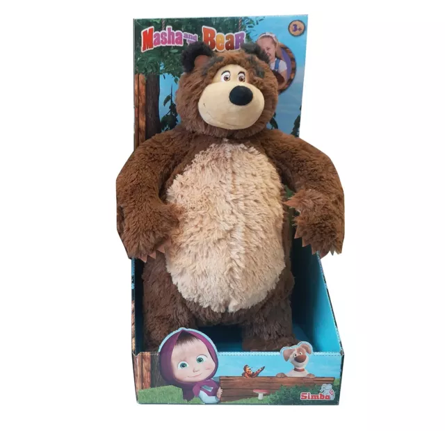 Masha and the Bear Bear Soft Plush Toy 43 cm