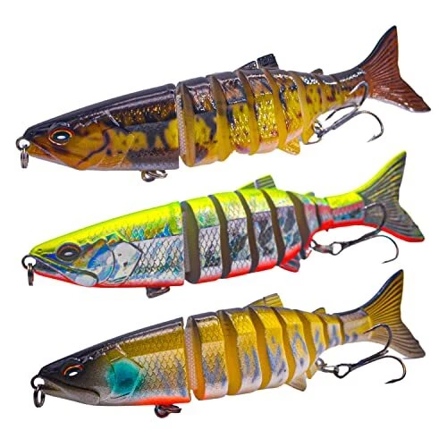 Pack Leurre pour la pêche du carnassier Efficace et REDOUTABLE + DE Haute QUA...