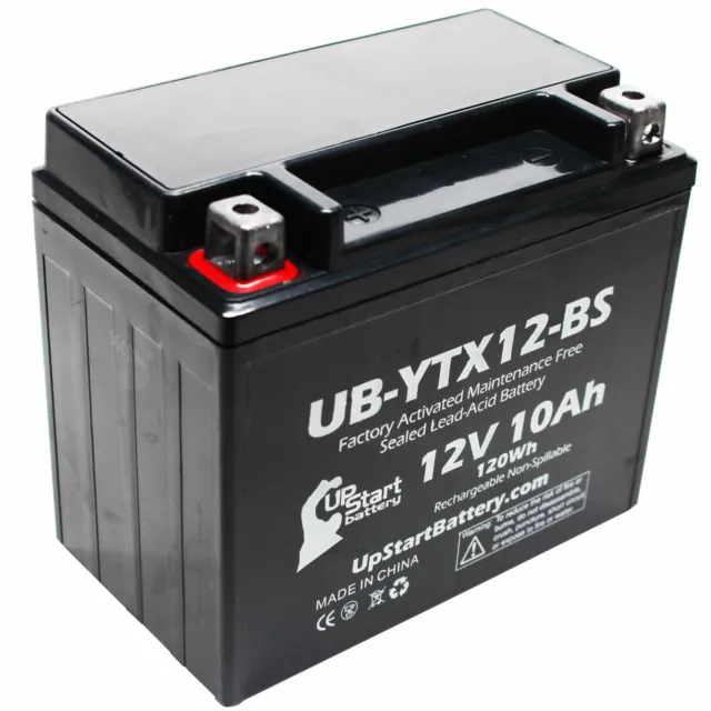 12V 10Ah Battery for 2012 Arctic Cat DVX300 300 CC