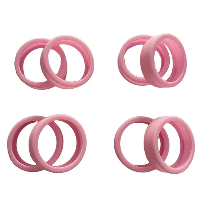 8x Luggage Caster Shoes Wheel Luggage Color Wheel Protection Cover Silicone Case