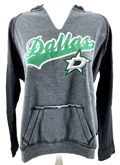 NEW Dallas Stars Hockey NHL The Original Retro Brand Hoodie Sweatshirt Womens L