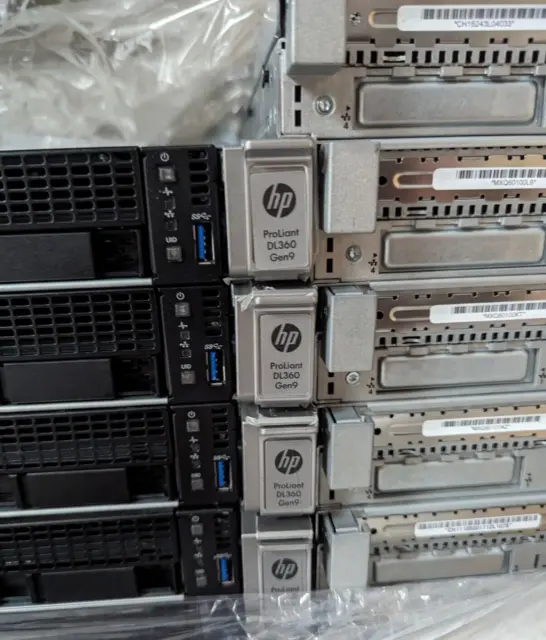 HP ProLiant DL360 G9 2x Xeon E5-2690 V3 24 Cores 2.6GHz P440ar 32GB DDR4